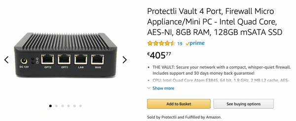 Protectli Vault 4 Port